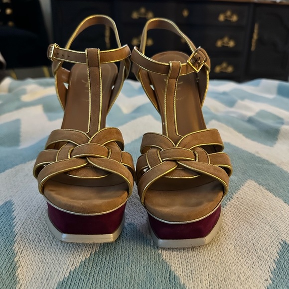 YSL Tribute sandals 38.5 - Picture 3 of 5